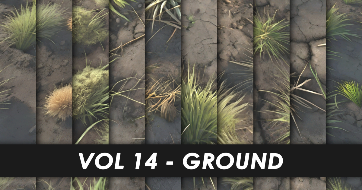 Realistic Textures - Vol 14 - Ground | 2D Textures & Materials | Unity ...