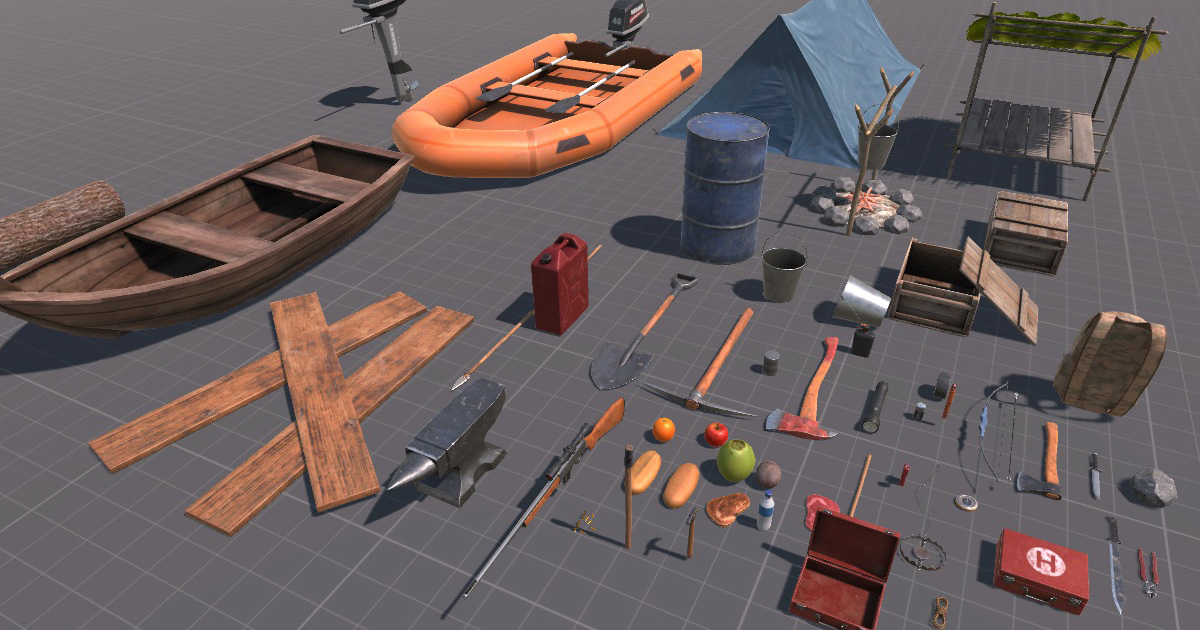 Survival Kit Pro | 3D Tools | Unity Asset Store