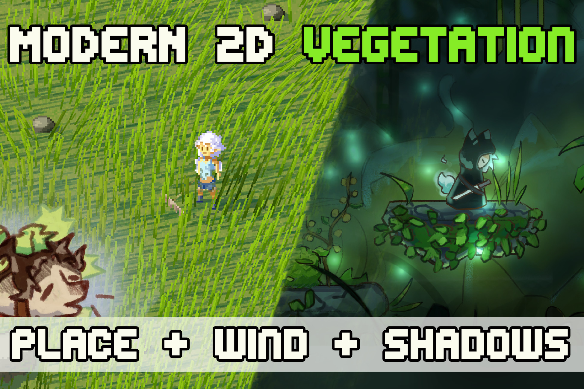 Modern 2D/2.5D Vegetation