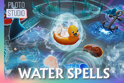 Water Magic Stylized VFX Starter Kit