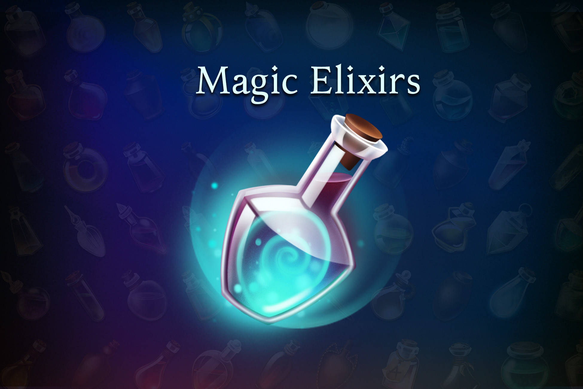 Magic elixirs | 2D Icons | Unity Asset Store
