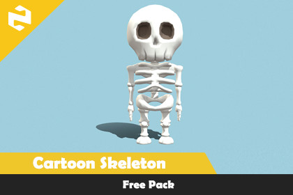 Free Pack - Cartoon Skeleton