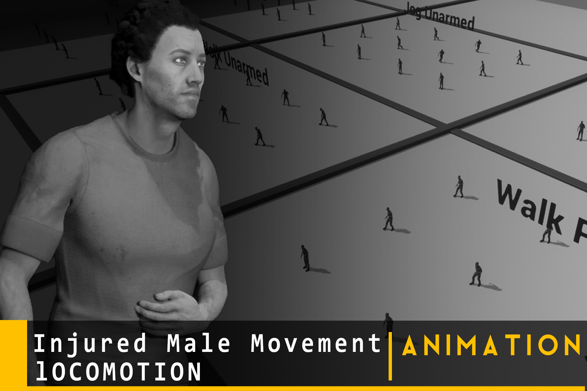 Male Injured Movement Animation | 3D Animations | Unity Asset Store