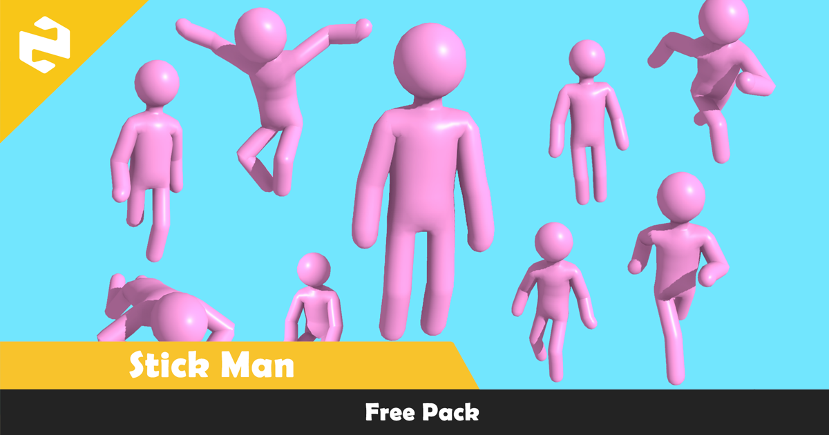 Unity Stick Men Free Pack - Stick Man | 3D Characters | Unity Asset Store