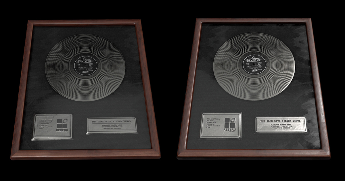 Silver Vinyl | 3D Props | Unity Asset Store