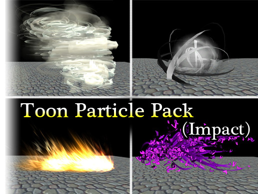 Particle Pack Unity Toon particle pack SKJ Ver.1(Impact) | VFX Particles | Unity Asset Store