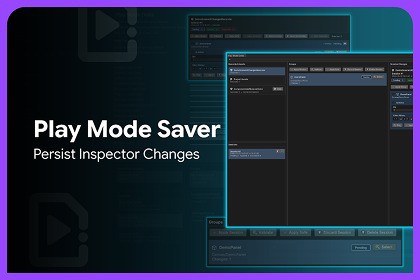 PlayMode Saver - Persist Inspector Changes