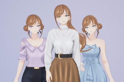 Anime Girl Office