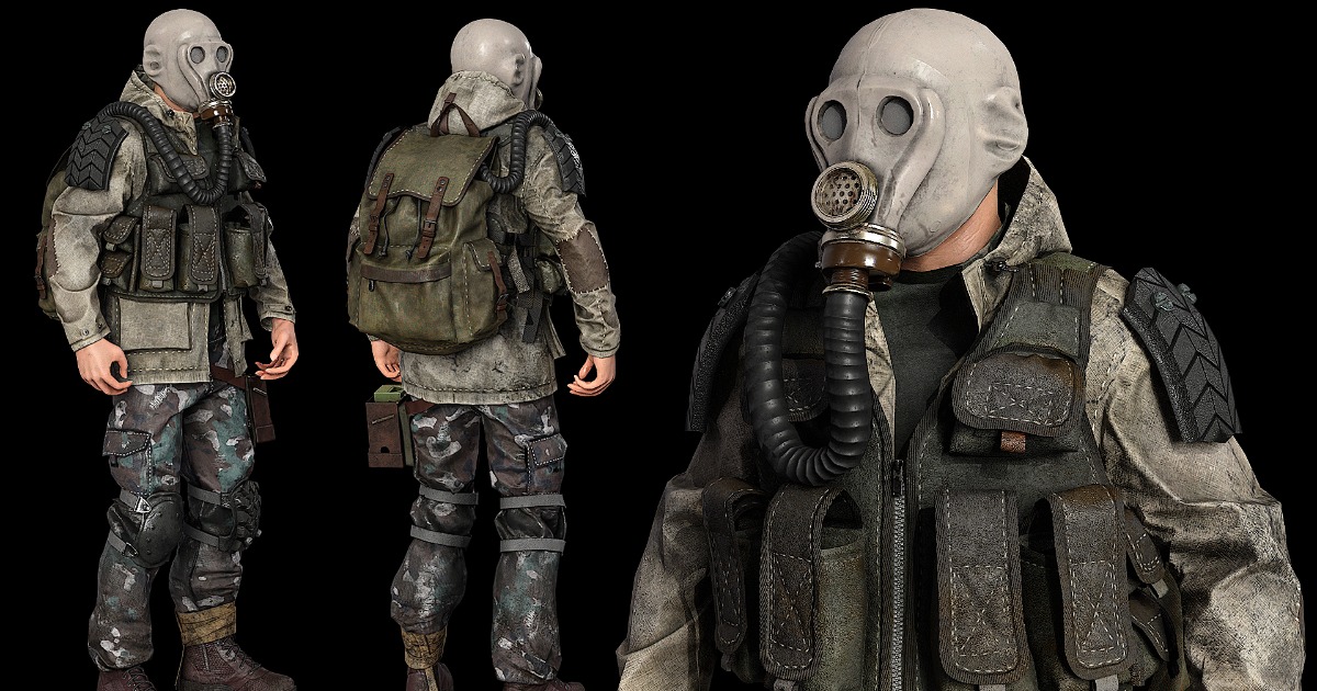 Undawn Ripper MODULAR POST-APOCALYPTIC SURVIVOR Vol.3 | 3D Characters | Unity Asset Store