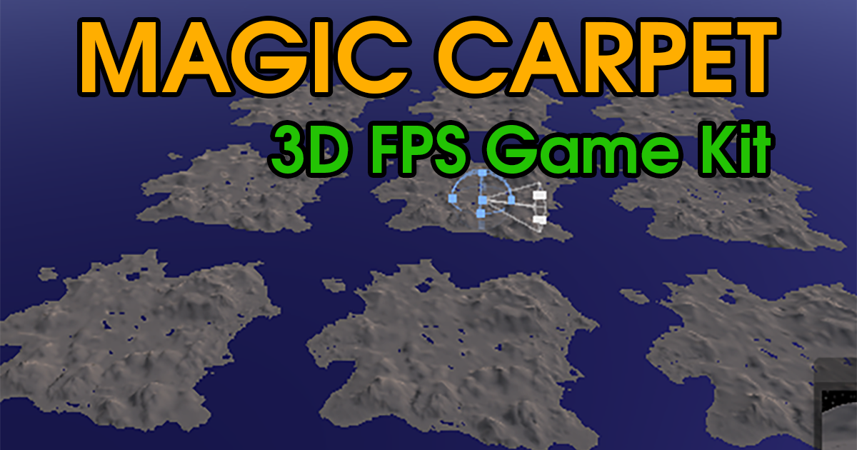 Magic Carpet 3D FPS Game Kit 游戏工具 Unity Asset Store
