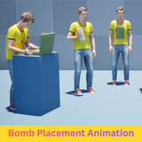 Bomb Placement Animation