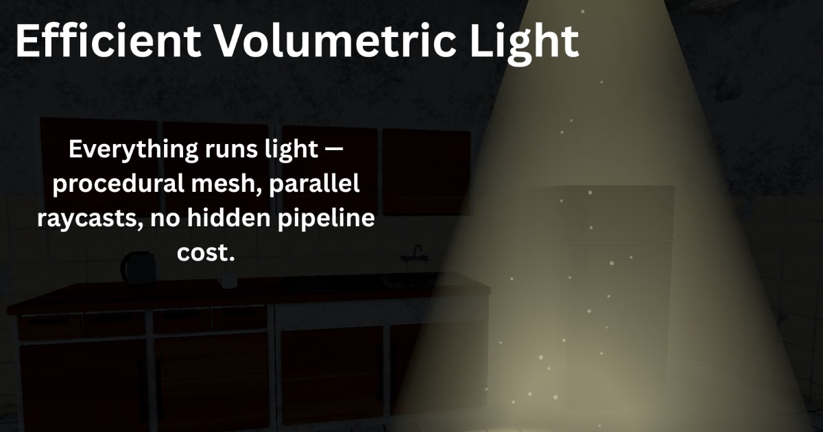 Searchlight System — Volumetric Beam Lights for URP