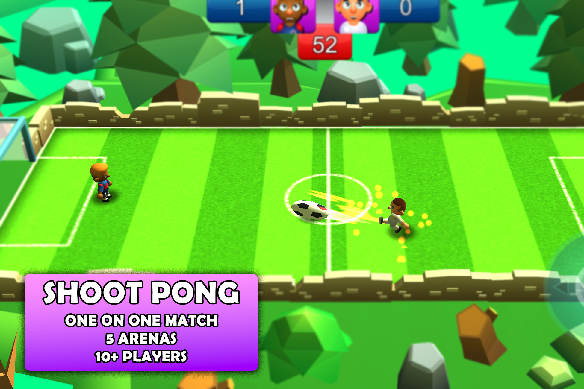 Shoot Pong 3D - Game Template, image 1