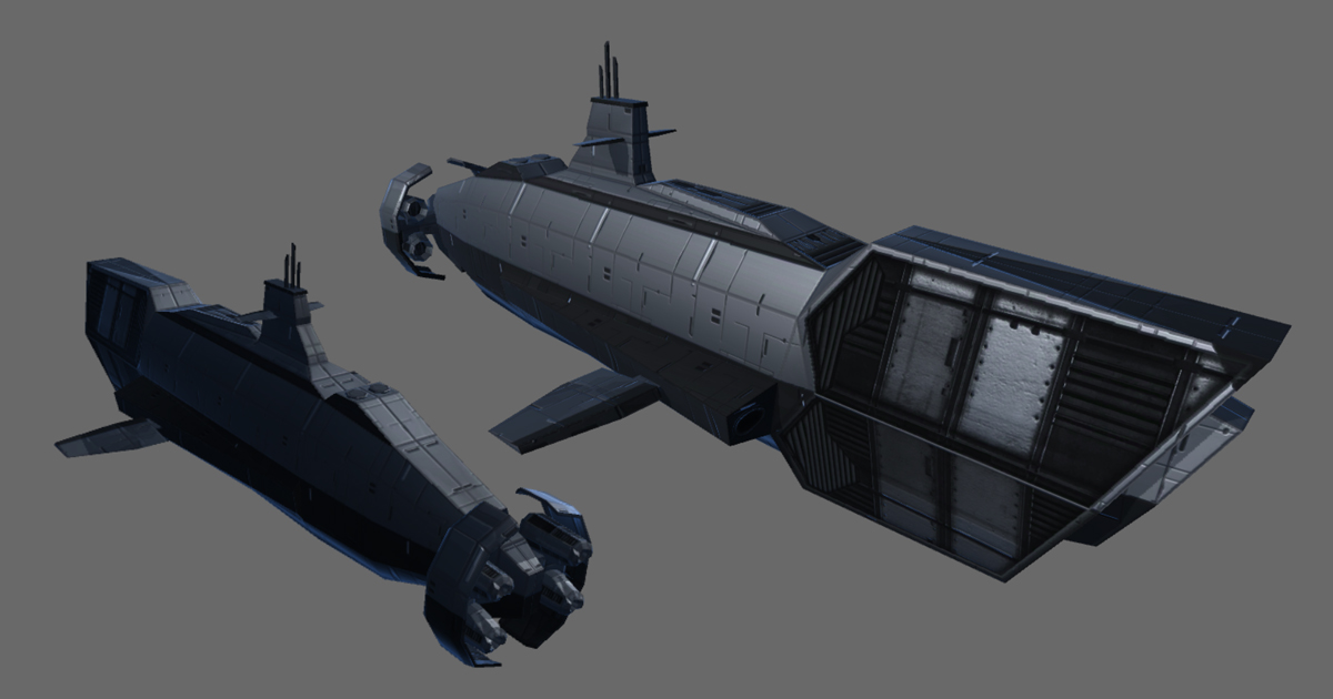 Submarine A003 - Small | 3D 해상 | Unity Asset Store