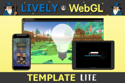 Lively WebGL Template LITE