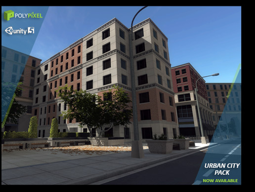 Unity Urban Model Urban City Streets | 3D Urban | Unity Asset Store