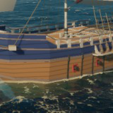 Low Poly Pirate Ships (Mobile Optimized) – By Yorakeys