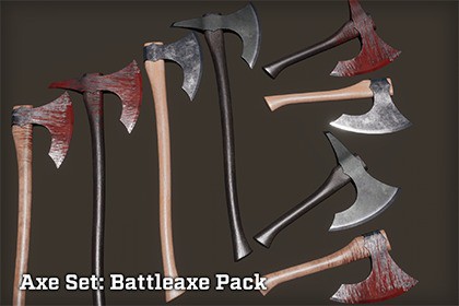 Axe Set: Battleaxe Pack