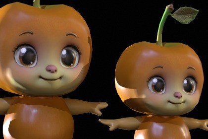 Chibi Fruit Cherry