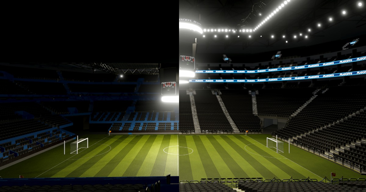 Football Unity Texture Indoor Football Stadium | 3D Environments | Unity Asset Store
