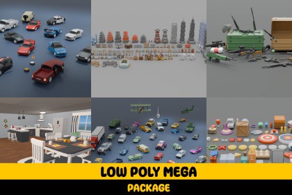 Low Poly Mega Pack