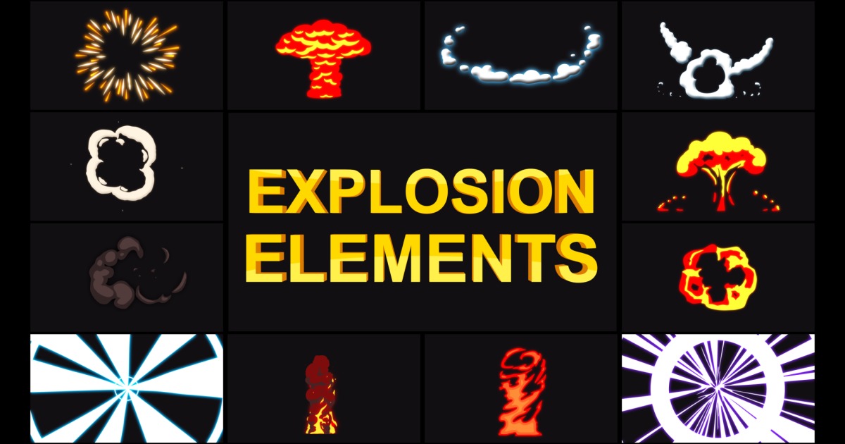 Fire Explotion Emem Explosion Elements | Fire & Explosions | Unity Asset Store