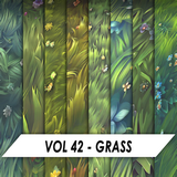 Stylized Textures - Vol 42 - Grass