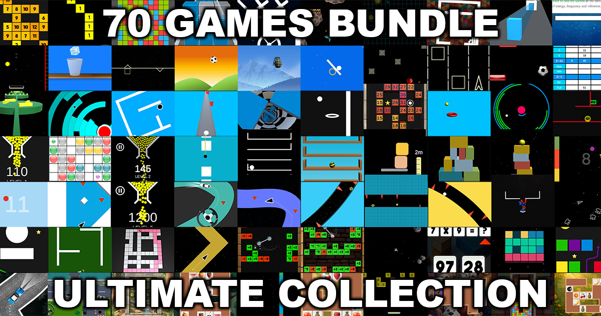 70 Games Bundle- puzzle,casual,retro,survival,platformer,adventure ...