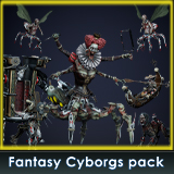 Fantasy Cyborgs Pack