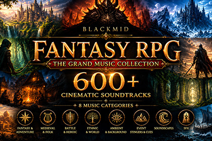 Fantasy RPG: The Grand Music Collection | 600+ Cinematic Soundtracks