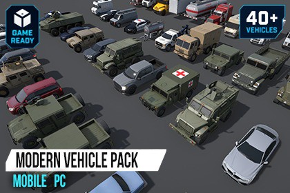 Modern Vehicle Pack (Mobile & PC)
