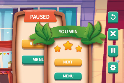 2D Juice Blast – Liquid Tile Puzzle Game Template