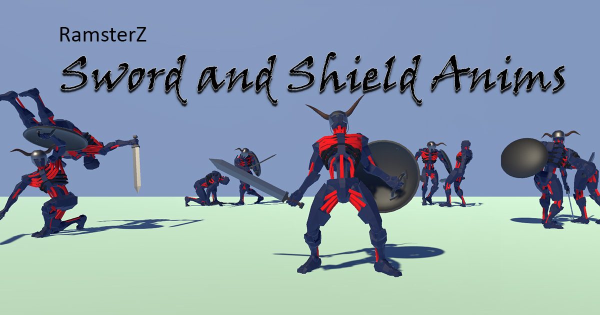 Sword and Shield Animations | 3D Animations | Unity Asset Store