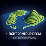 Height Contour Decal