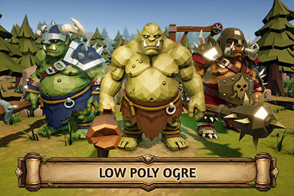 Low Poly Ogre