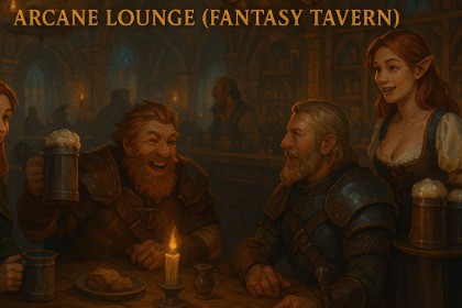 Astrokid Mini Pack - Arcane Lounge (Fantasy Tavern)