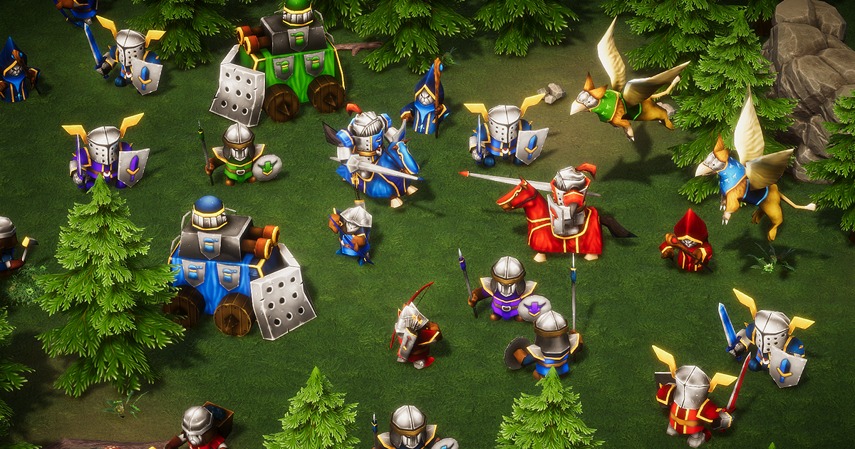 RTS Mini Legion Human HP | キャラクター | Unity Asset Store