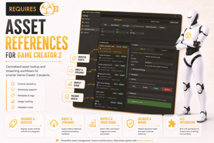 Asset References for Game Creator 2