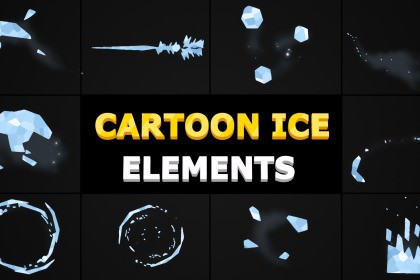 Cartoon Ice Elements (12.11)