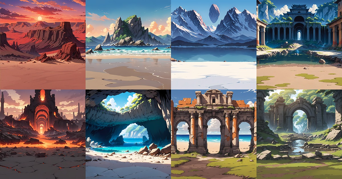 Background Design For Unity 367 Battle Backgrounds | 2D Environments | Unity Asset Store