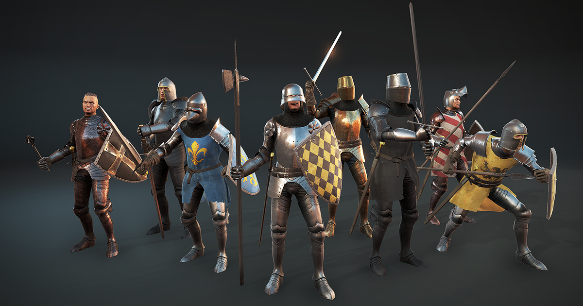Knights - Plate Armor | Characters | Unity Asset Store