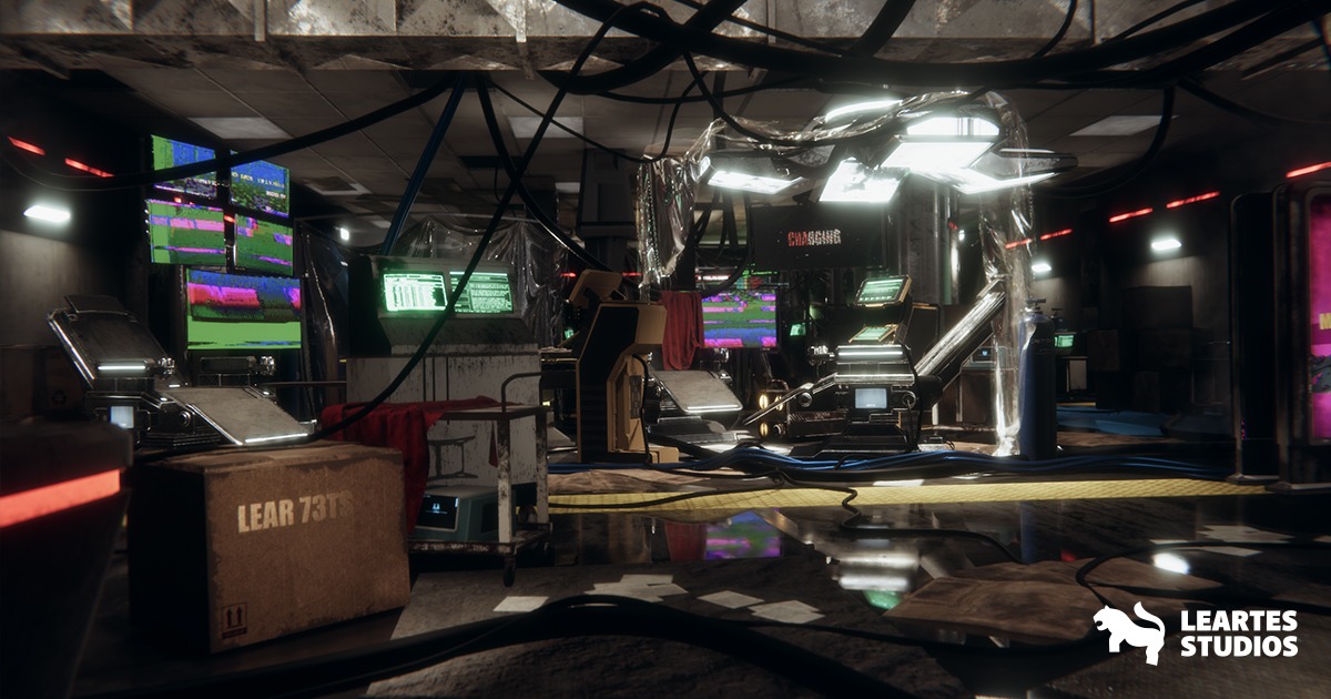 CyberPunk Laboratory / Research Center Interior Kitbash | 3D Sci-Fi ...