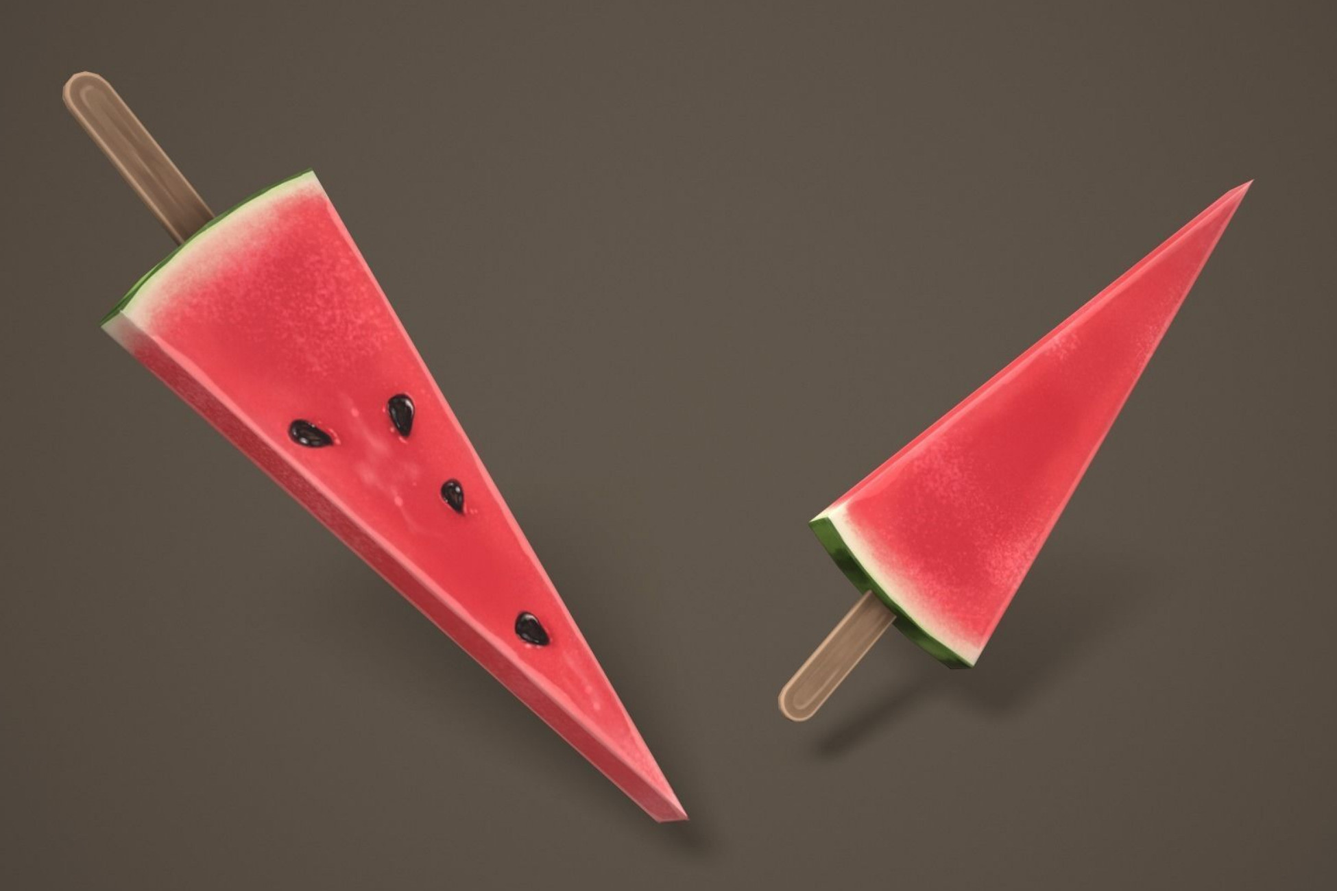 Watermelon Sword 3D Weapons Unity Asset Store