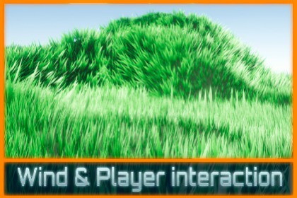 Stylized Interactive Grass Kit (URP)