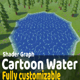Cartoon water shader