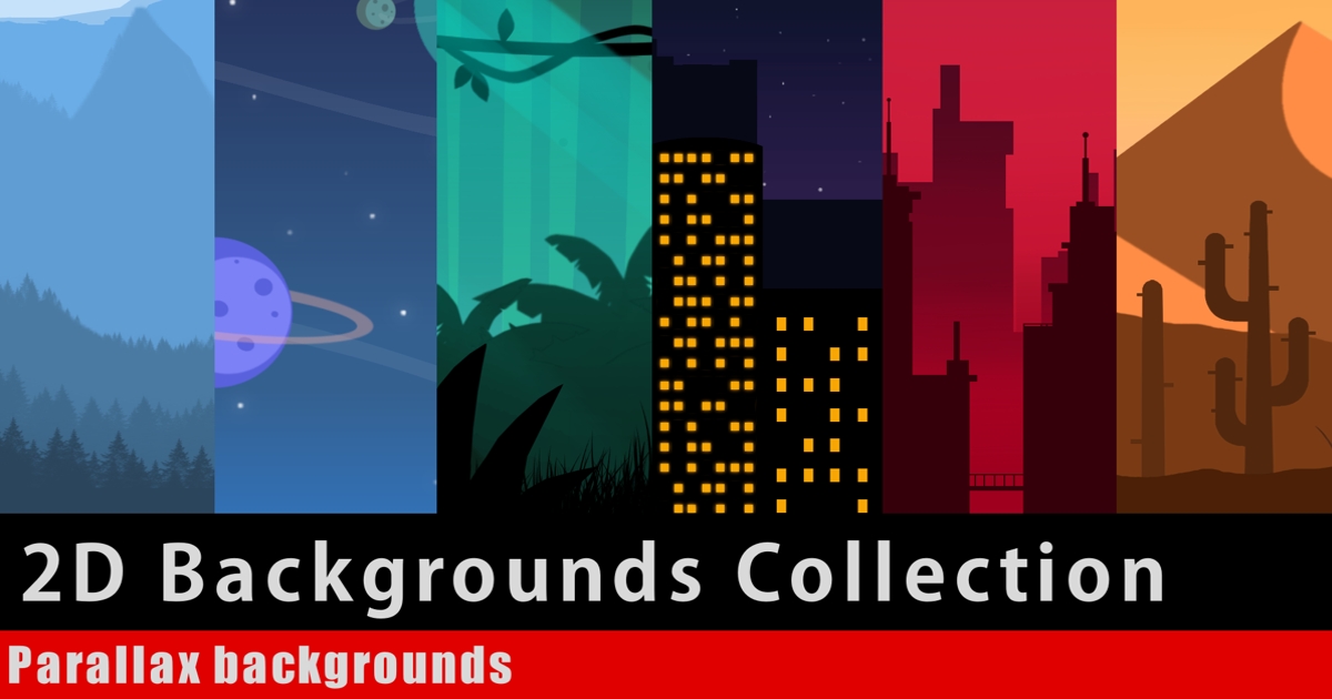 2D Backgrounds Collection | 2D Environments | Unity Asset Store
