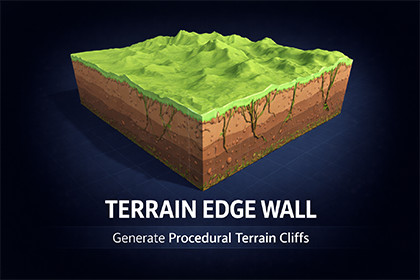 Terrain Edge Wall