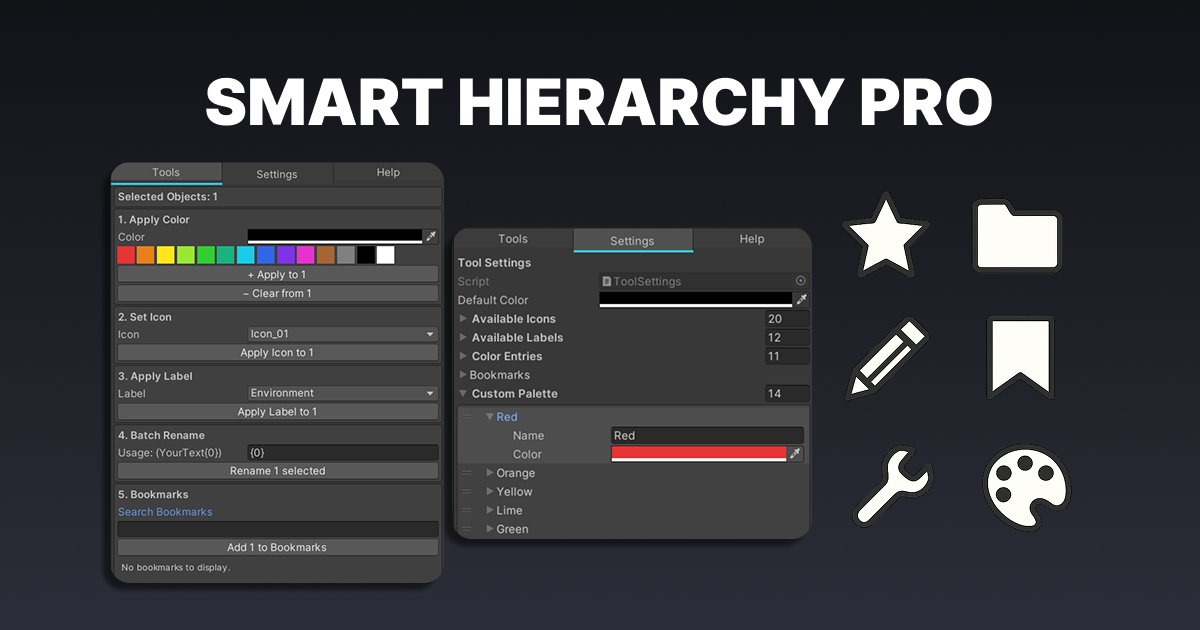 Smart Hierarchy Tools | Utilities Tools | Unity Asset Store