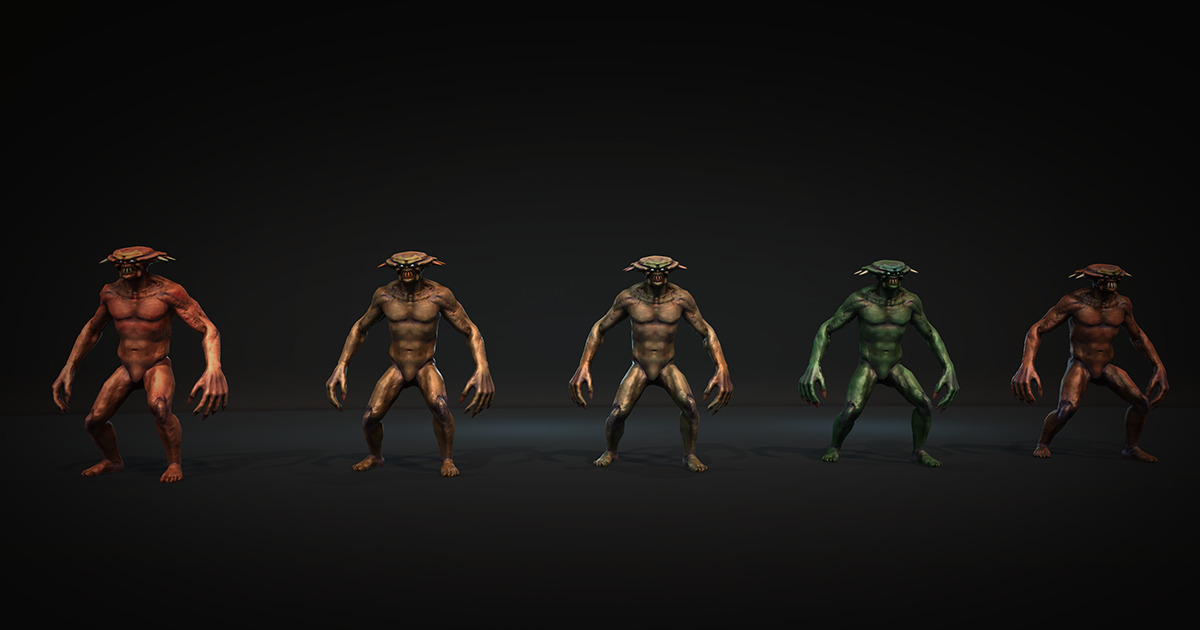 Demon mutant | 3D Characters | Unity Asset Store