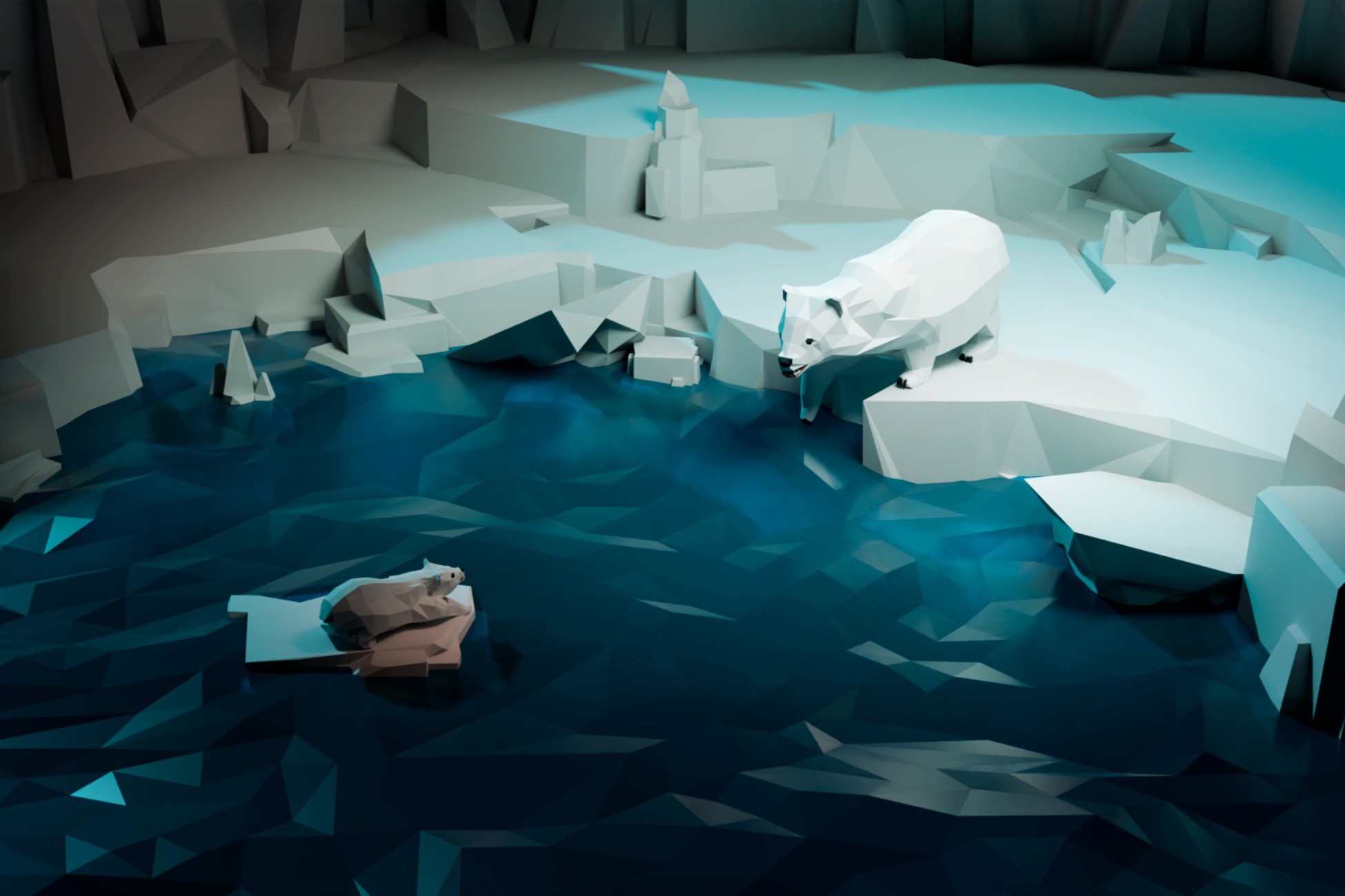 Lowpoly Rock and Stone Megapack